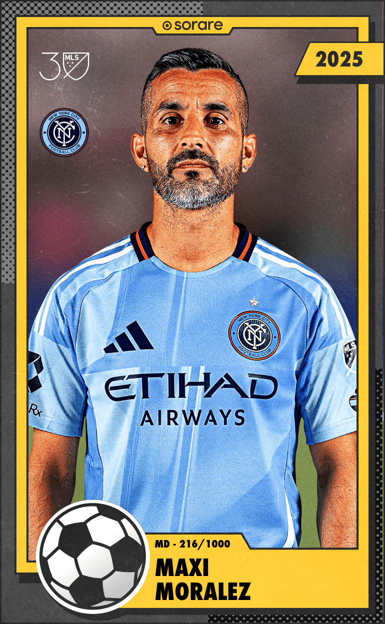 Maximiliano Moralez 2025-26 • Limited 216/1000
