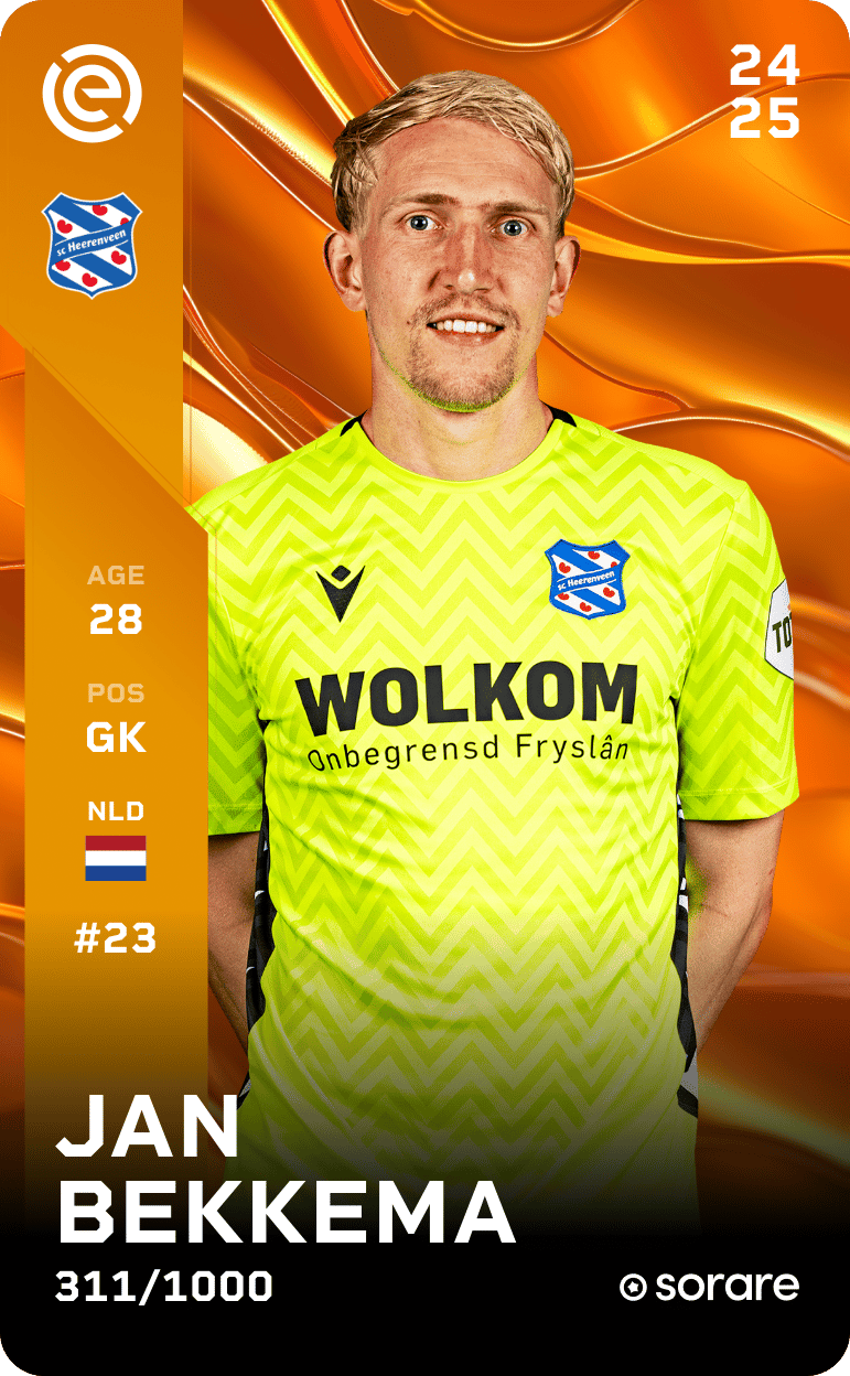 Jan Bekkema 2024-25 • Limited 311/1000