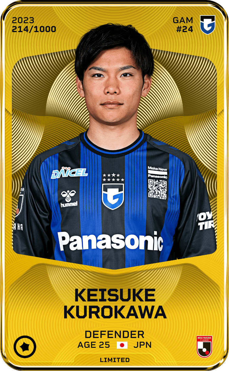 Keisuke Kurokawa 2023-24 • Limited 214/1000