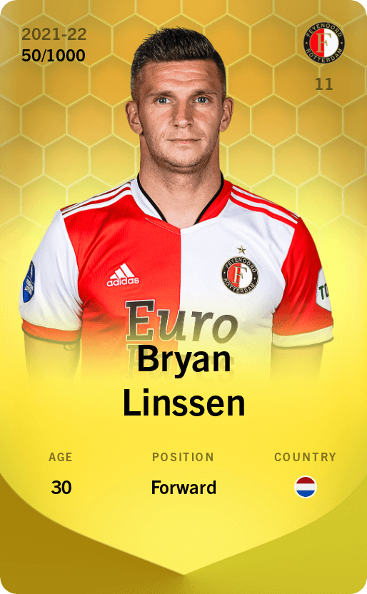 Bryan Linssen 2021-22 • Limited 50/1000