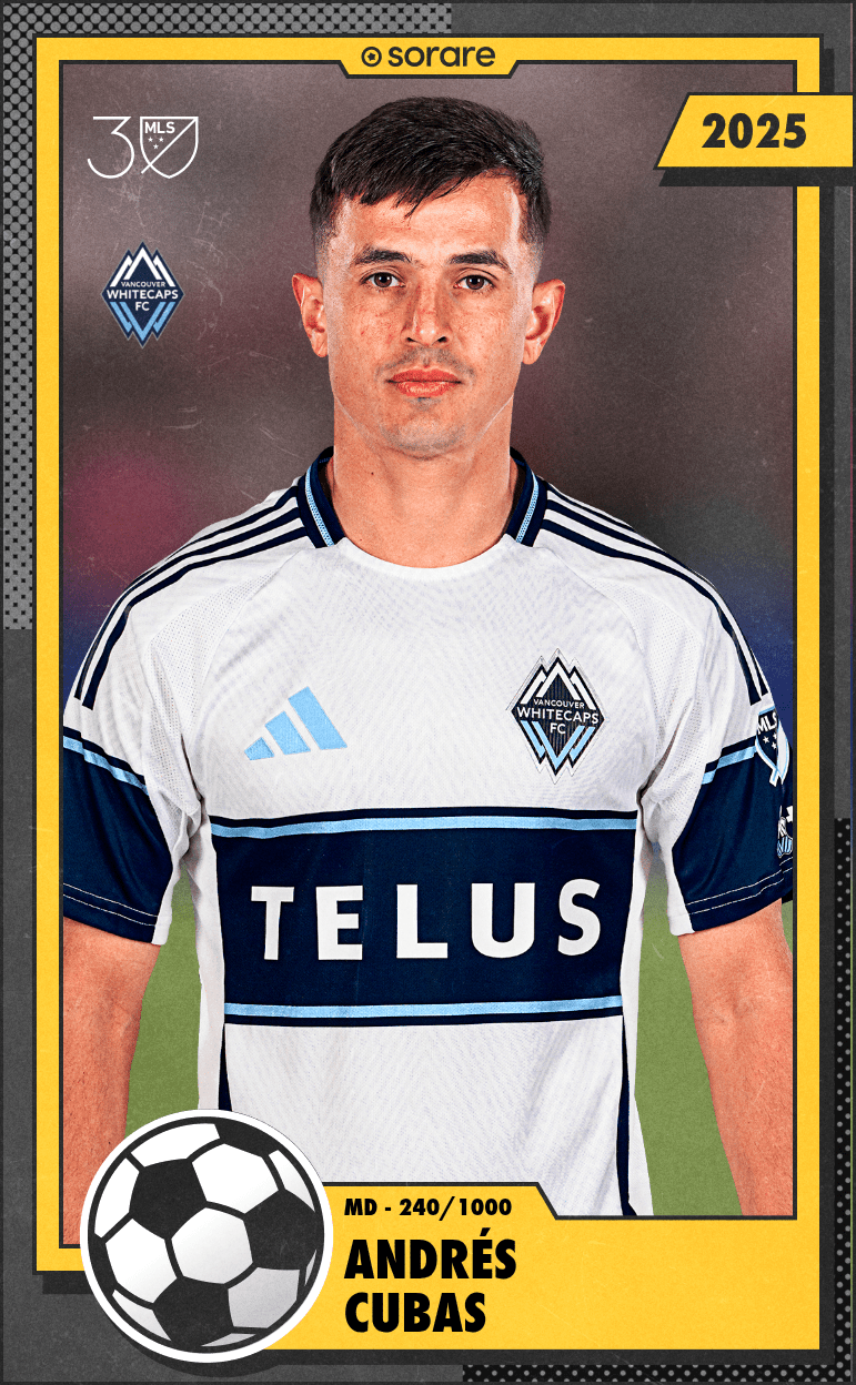 Andrés Cubas 2025-26 • Limited 240/1000