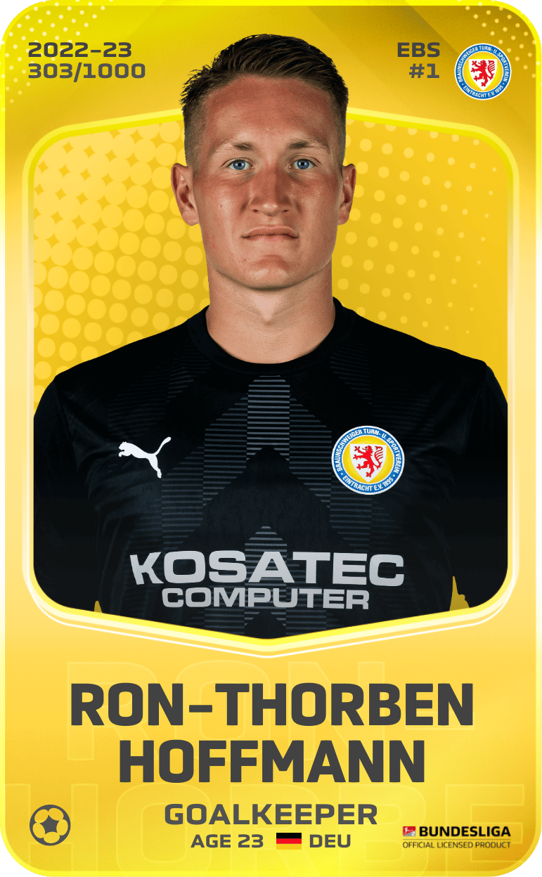 Ron-Thorben Hoffmann 2022-23 • Limited 303/1000