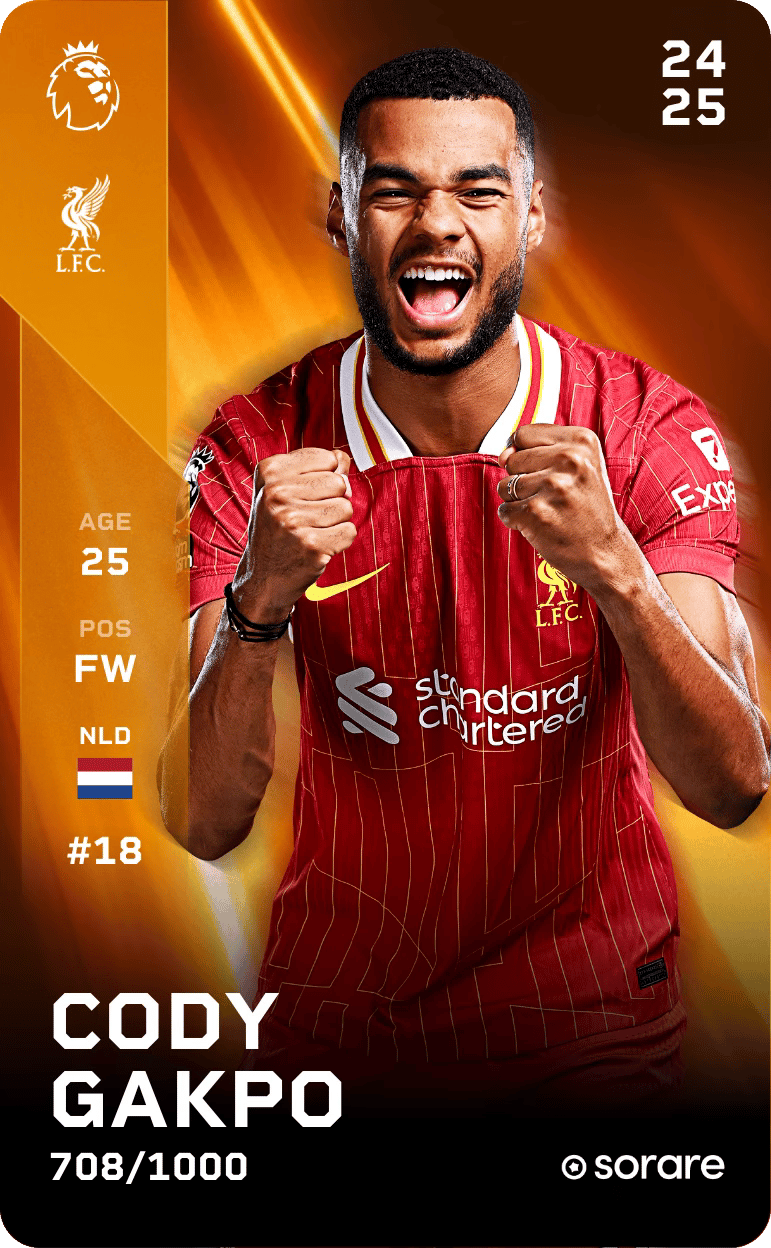 Cody Gakpo 2024-25 • Limited 708/1000