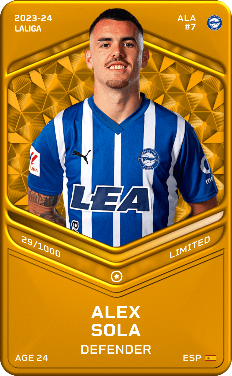 Alex Sola 2023-24 • Limited 29/1000
