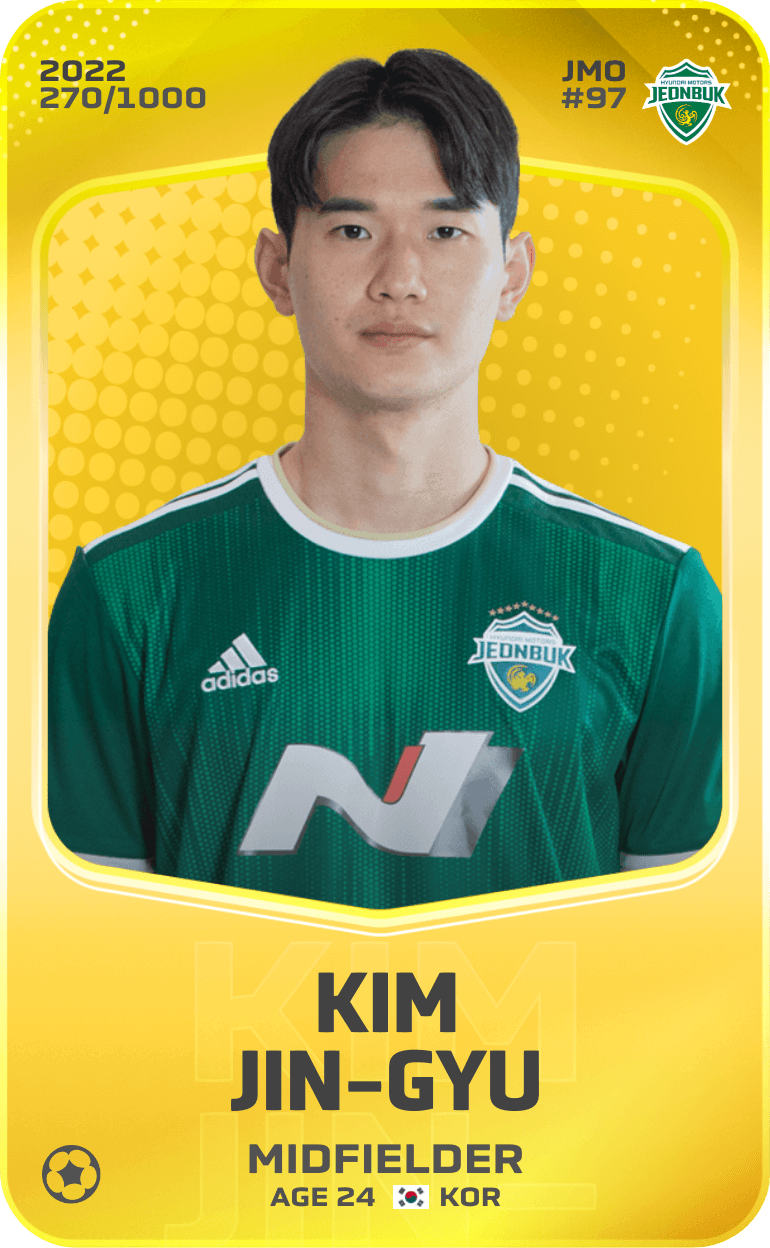 KIM JIN-GYU 2022-23 • Limited 270/1000