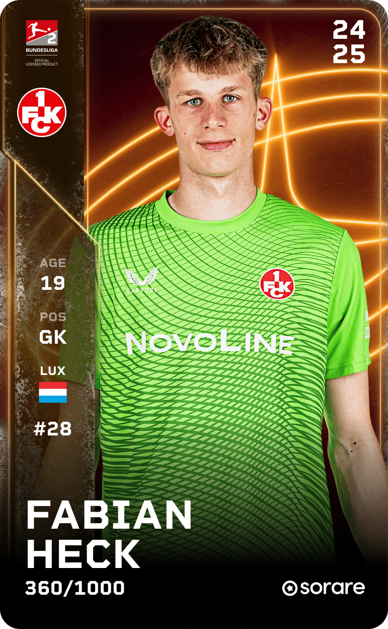 Fabian Heck 2024-25 • Limited 360/1000