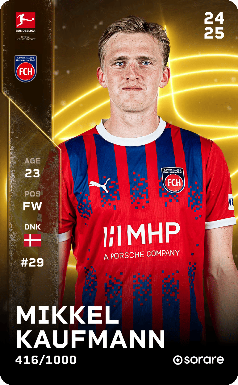 Mikkel Kaufmann 2024-25 • Limited 416/1000