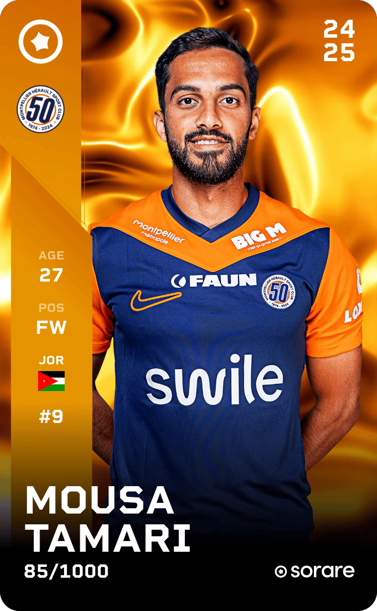 Mousa Tamari 2024-25 • Limited 85/1000