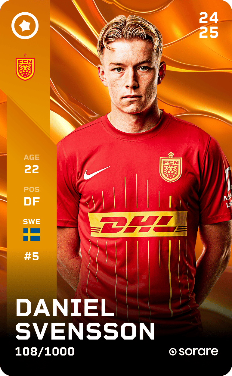 Daniel Svensson 2024-25 • Limited 108/1000