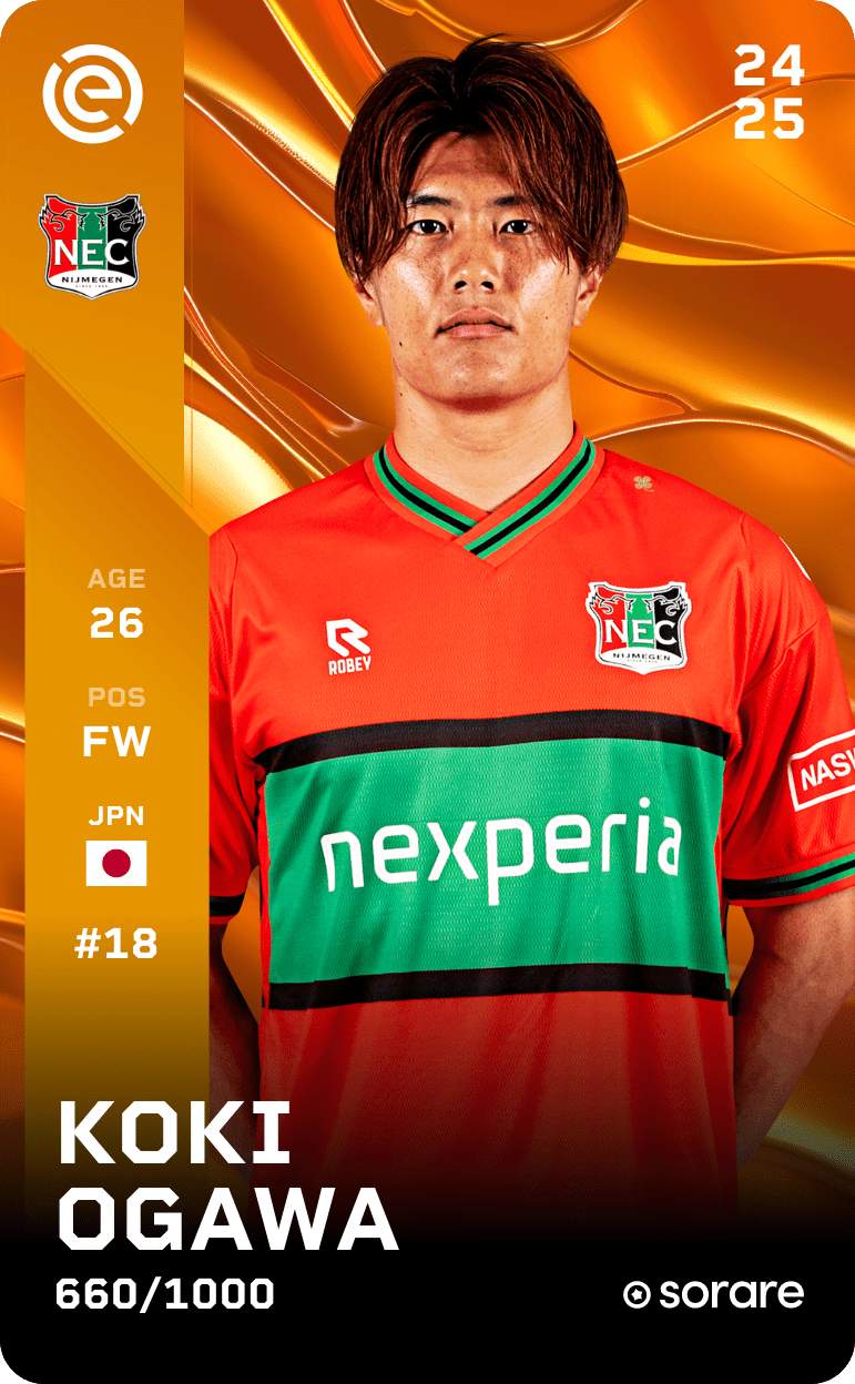 Koki Ogawa 2024-25 • Limited 660/1000