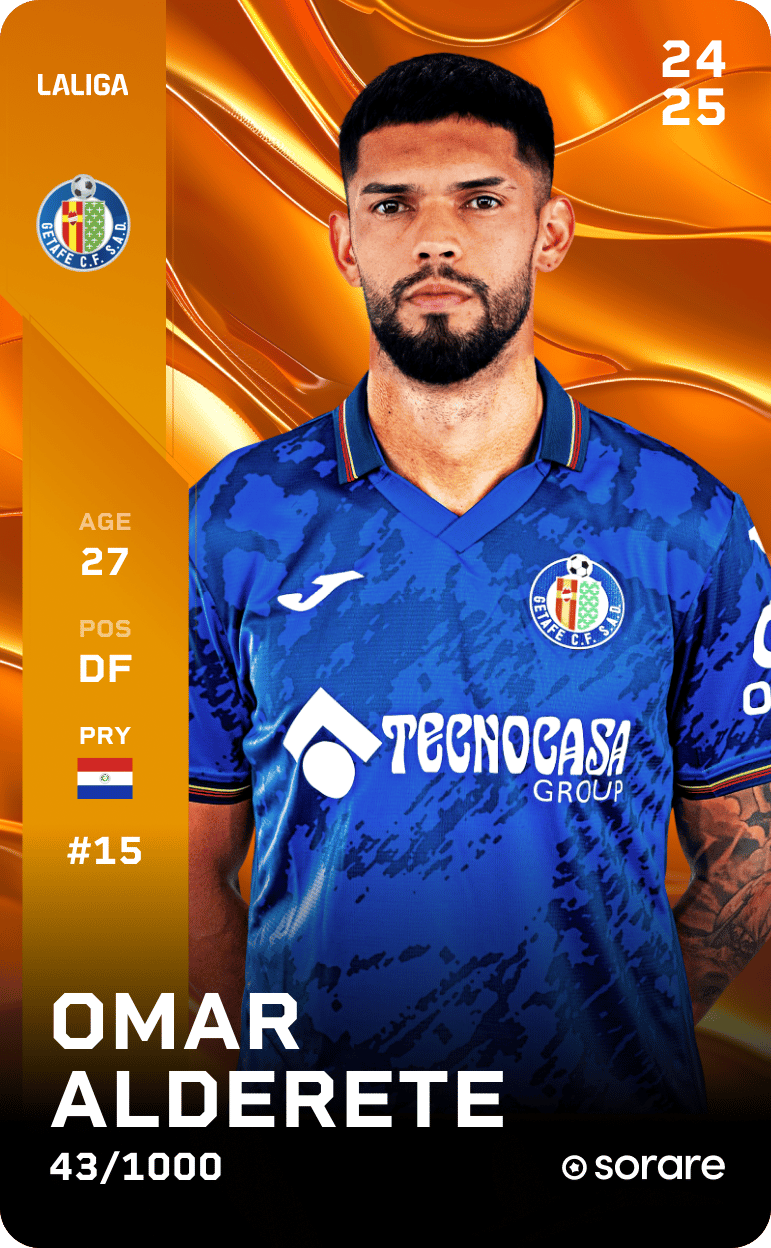 Omar Alderete 2024-25 • Limited 43/1000