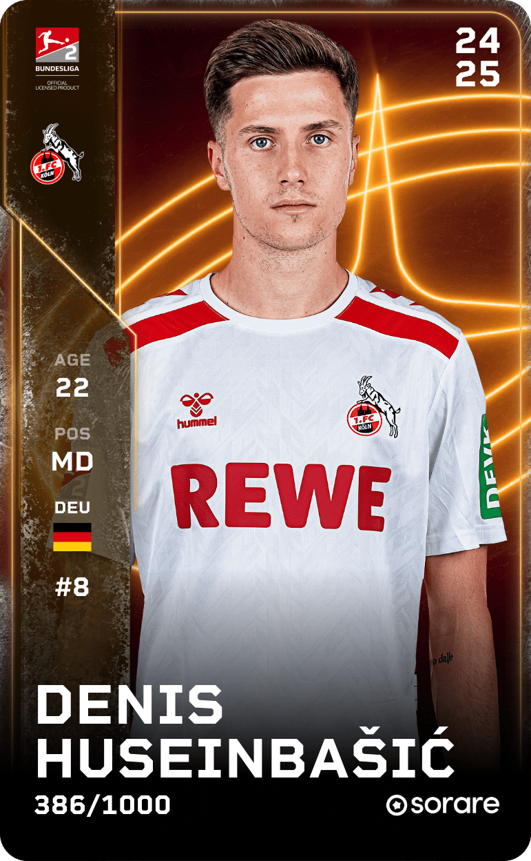Denis Huseinbašić 2024-25 • Limited 386/1000