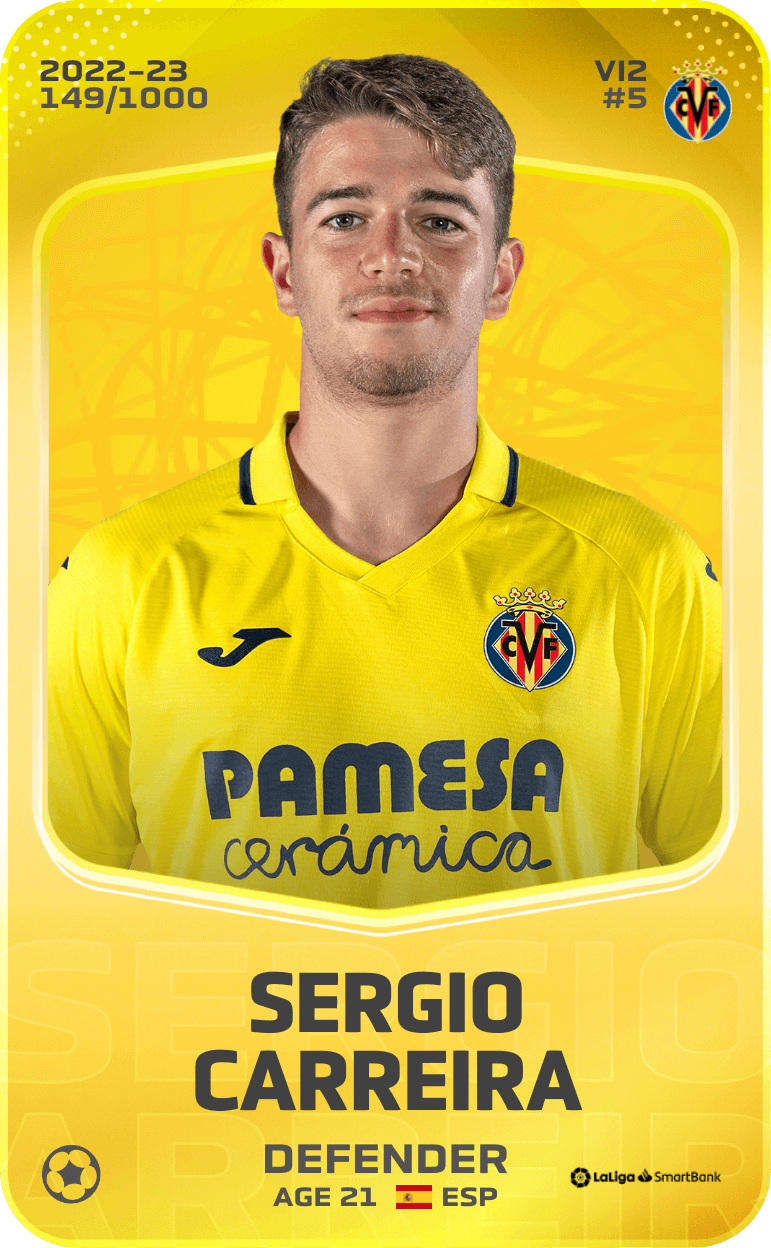 Sergio Carreira 2022-23 • Limited 149/1000