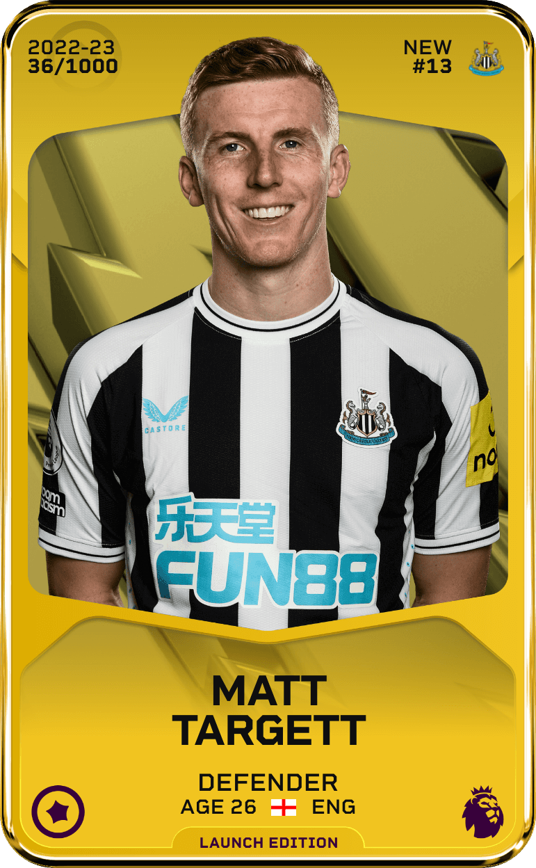 Matt Targett  2022-23 • Limited 36/1000