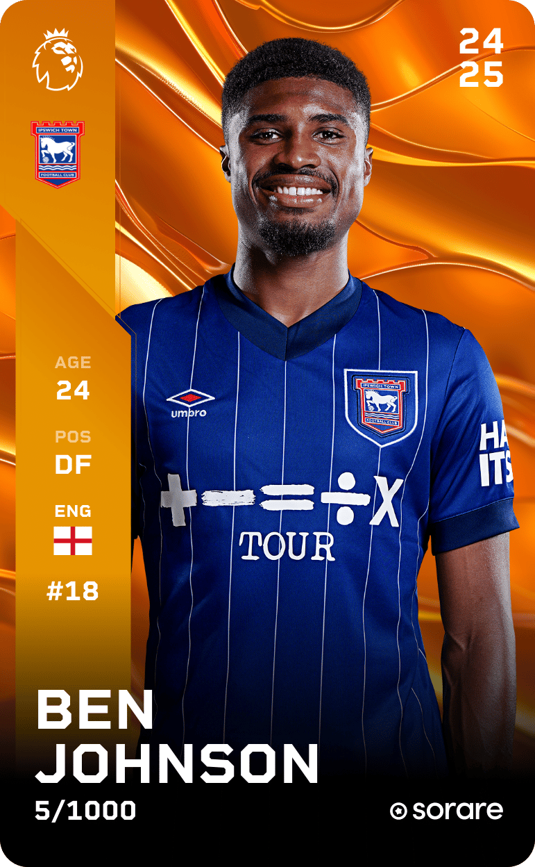Ben Johnson 2024-25 • Limited 5/1000