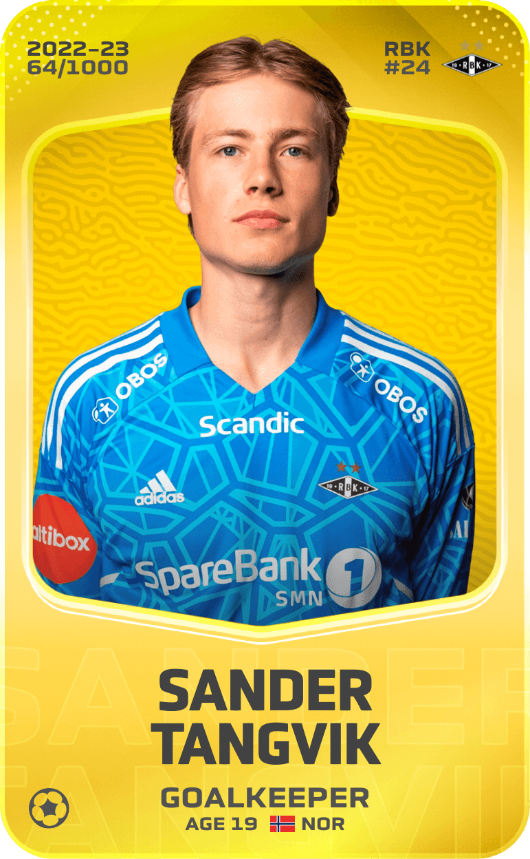Sander Tangvik 2022-23 • Limited 64/1000