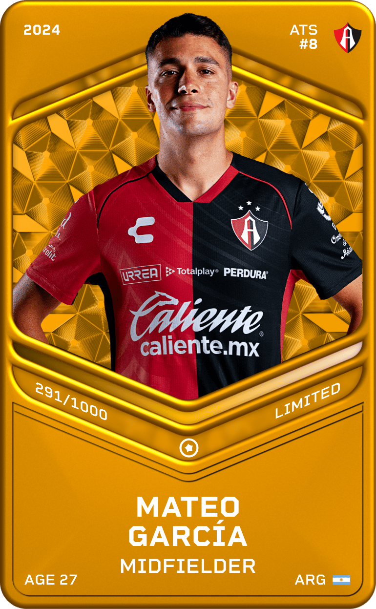 Mateo García 2024-25 • Limited 291/1000