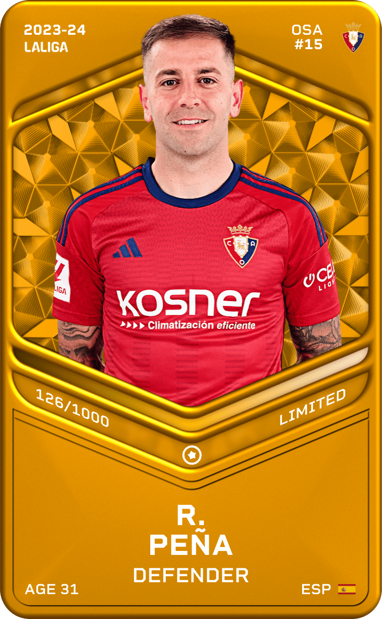 R. Peña 2023-24 • Limited 126/1000