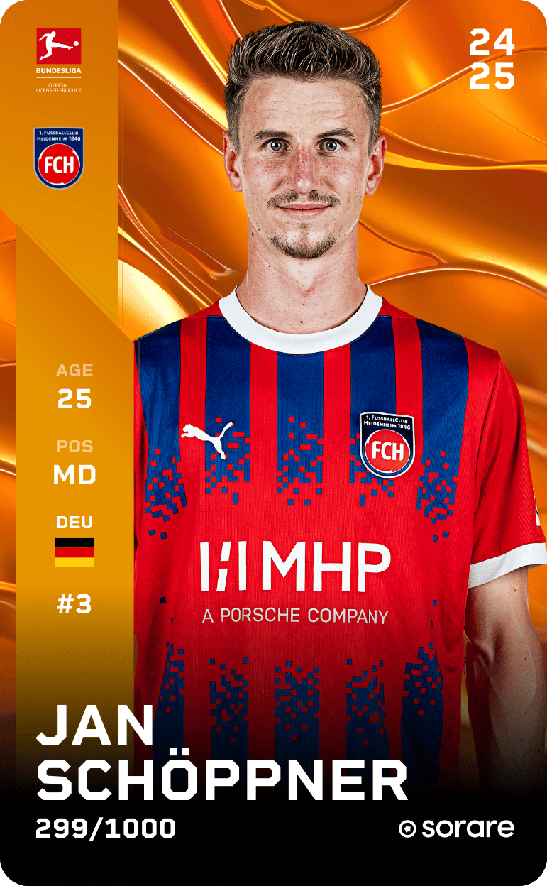 Jan Schöppner 2024-25 • Limited 299/1000