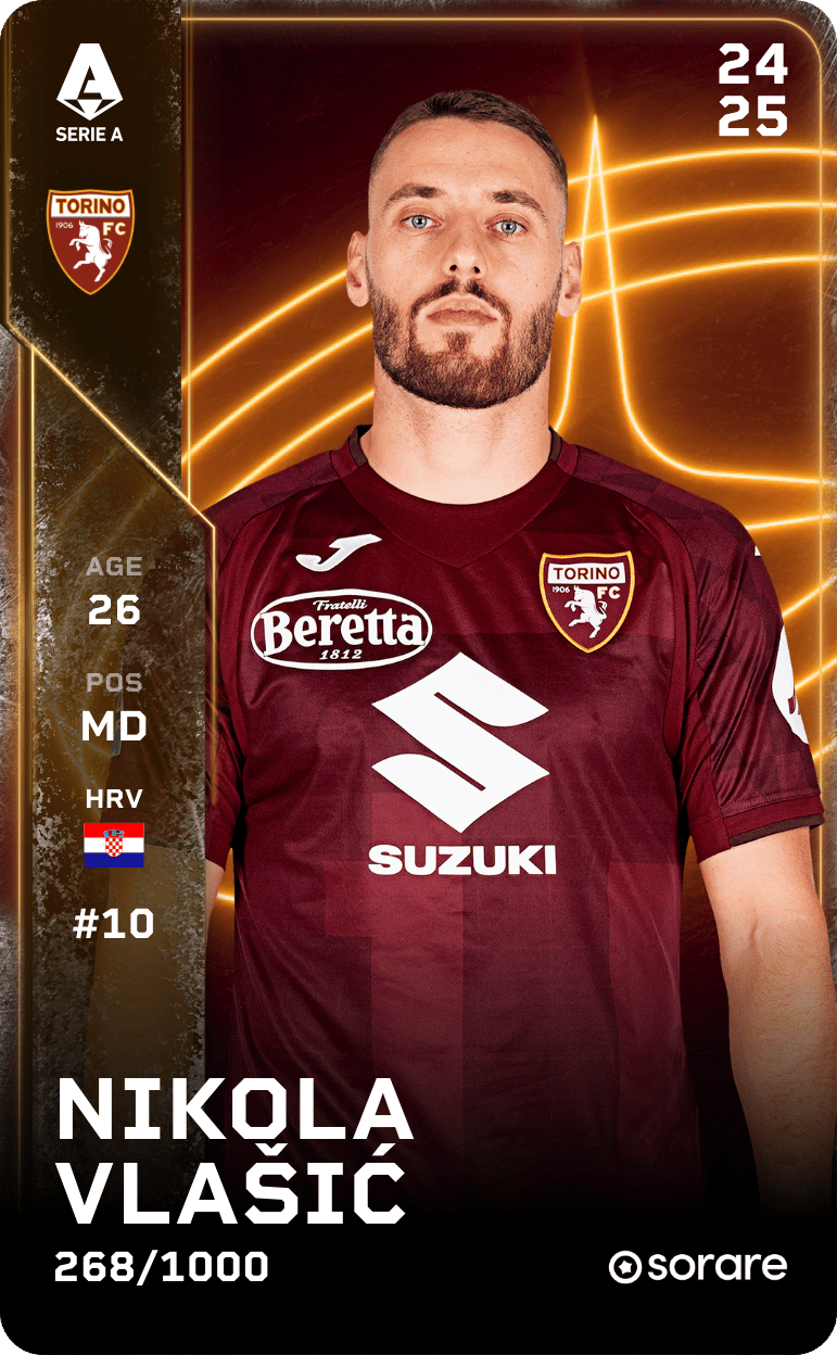 Nikola Vlašić 2024-25 • Limited 268/1000