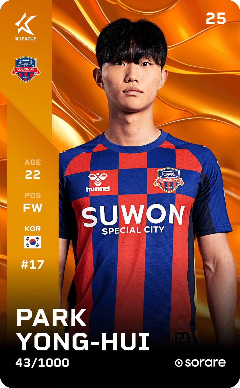 Park Yong-Hui 2025-26 • Limited 43/1000