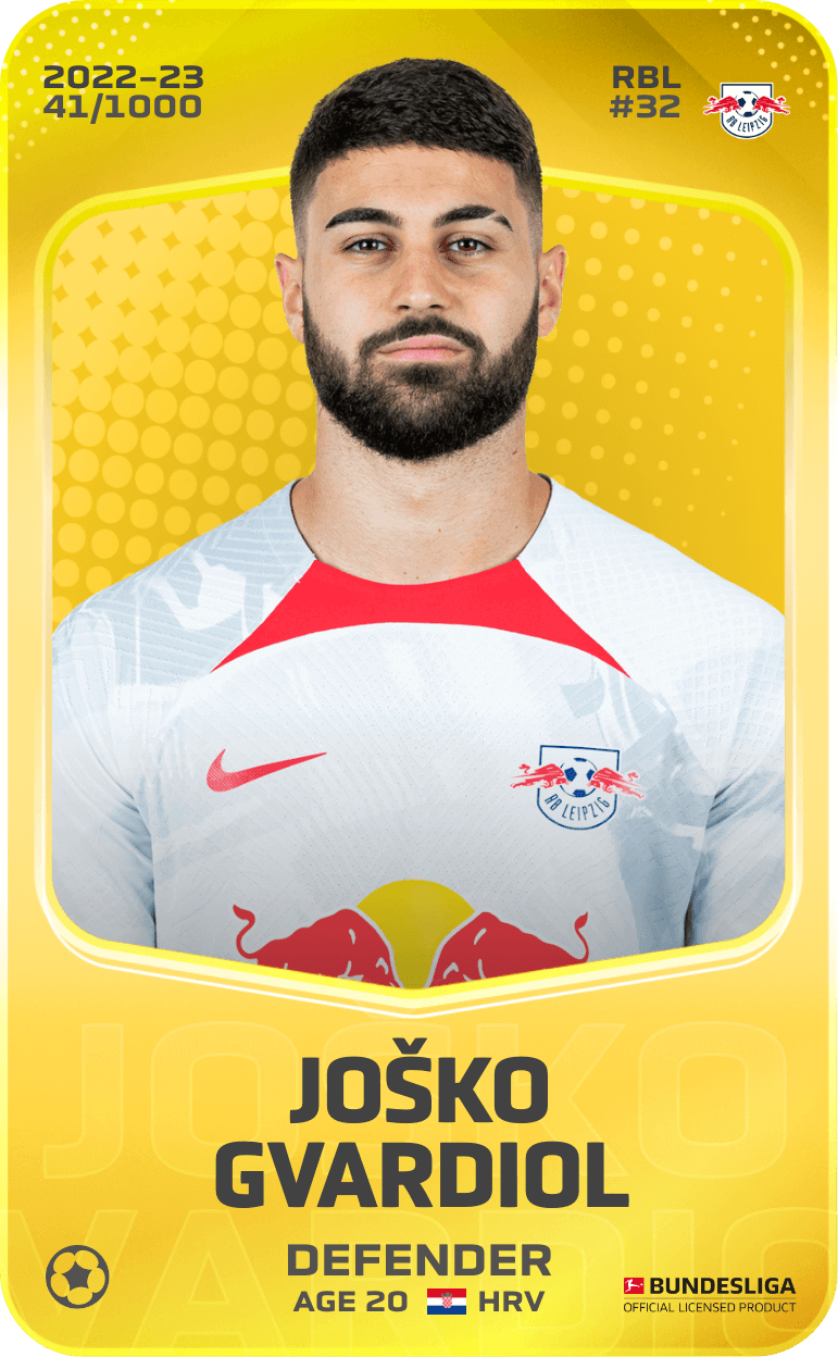 Joško Gvardiol 2022-23 • Limited 41/1000