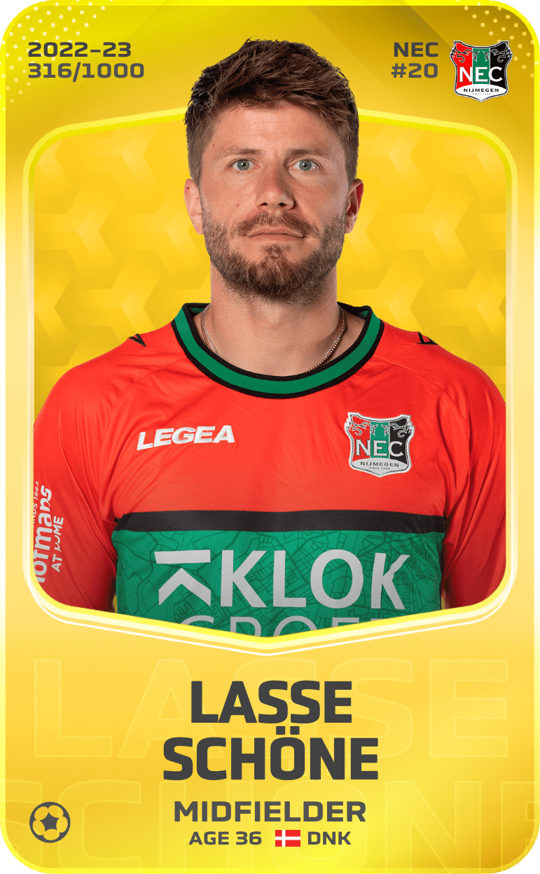 Lasse Schöne 2022-23 • Limited 316/1000