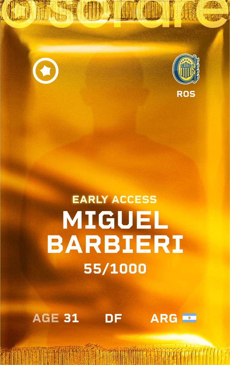 Miguel Barbieri 2025-26 • Limited 55/1000