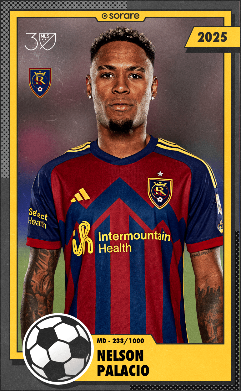 Nelson Palacio 2025-26 • Limited 233/1000