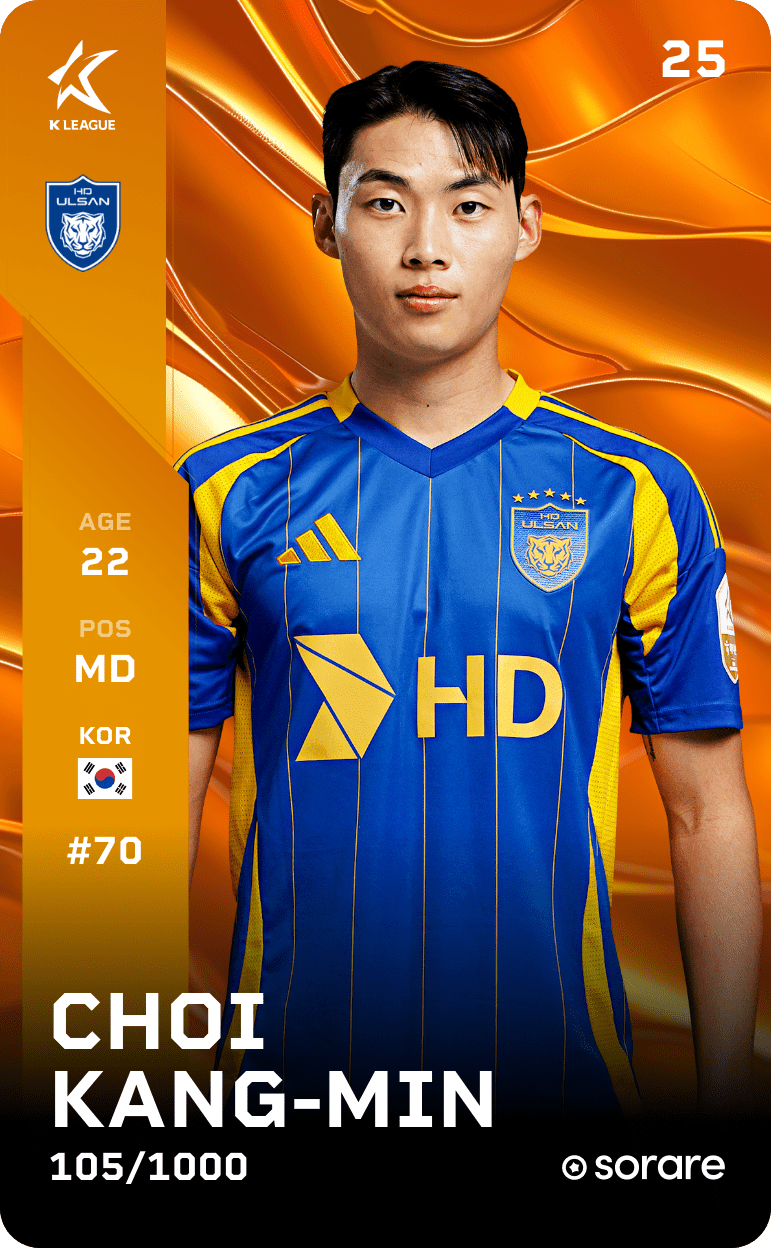 Choi Kang-Min 2025-26 • Limited 105/1000