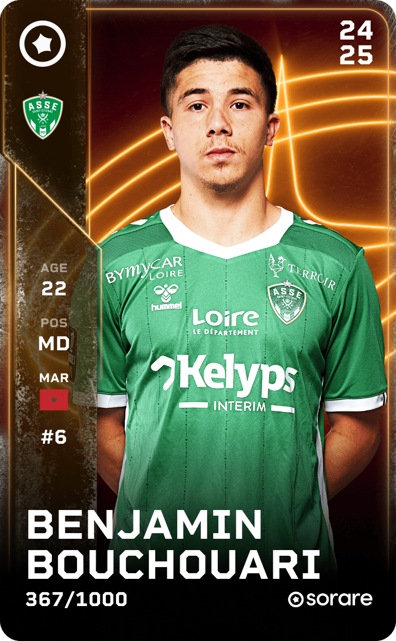Benjamin Bouchouari 2024-25 • Limited 367/1000
