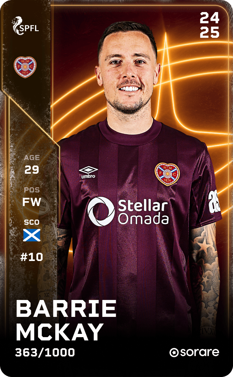 Barrie McKay 2024-25 • Limited 363/1000