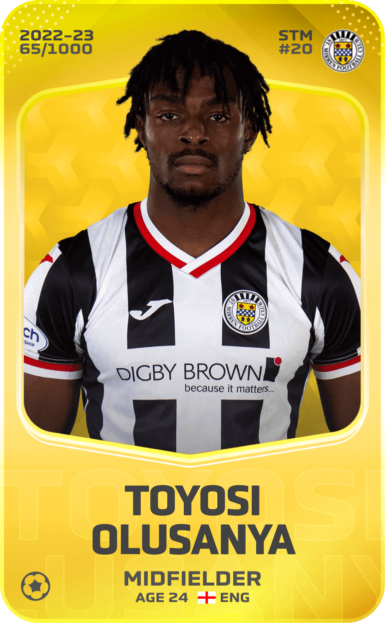 Toyosi Olusanya 2022-23 • Limited 65/1000