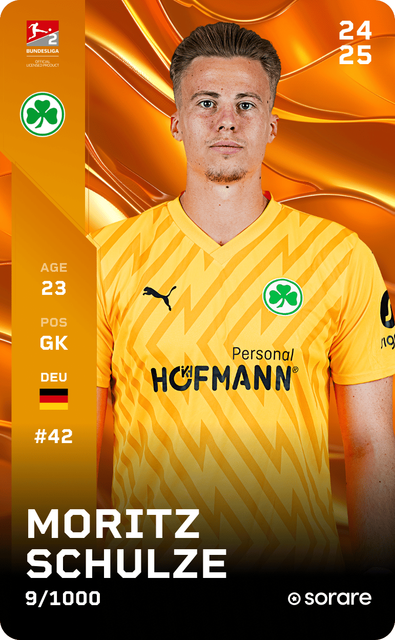 Moritz Schulze 2024-25 • Limited 9/1000