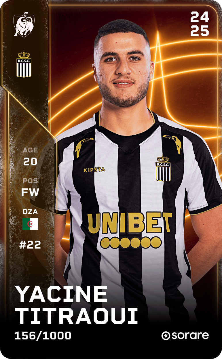 Yacine Titraoui 2024-25 • Limited 156/1000