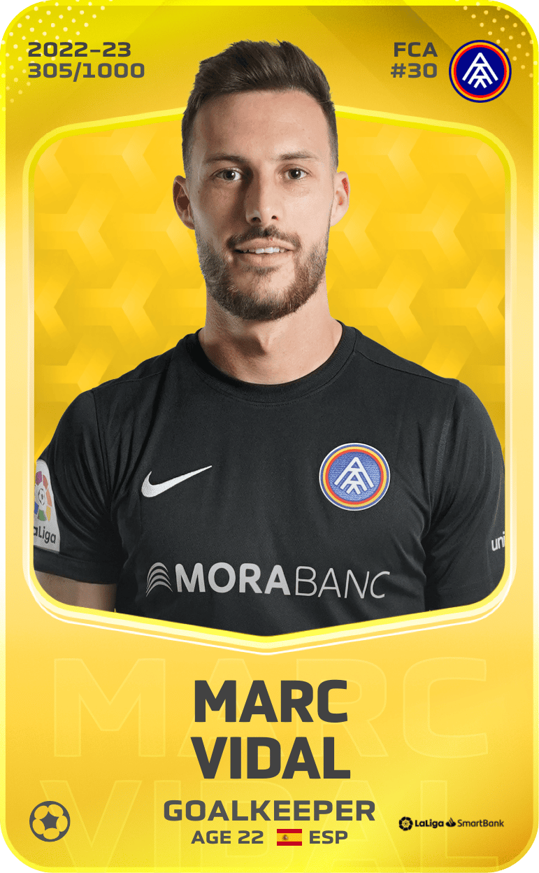 Marc Vidal 2022-23 • Limited 305/1000
