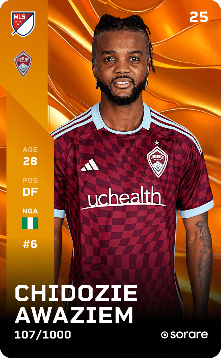 Chidozie Awaziem 2025-26 • Limited 107/1000