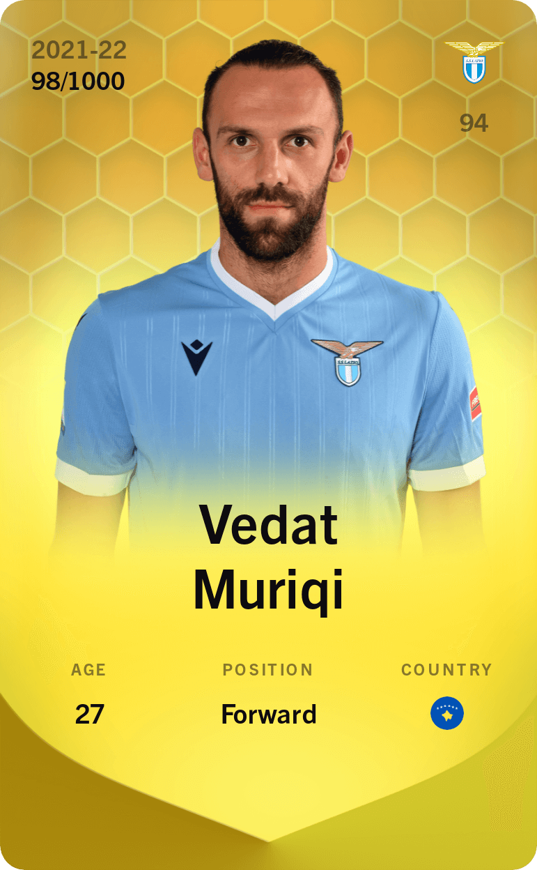 Vedat Muriqi 2021-22 • Limited 98/1000