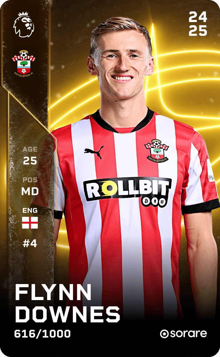 Flynn Downes 2024-25 • Limited 616/1000