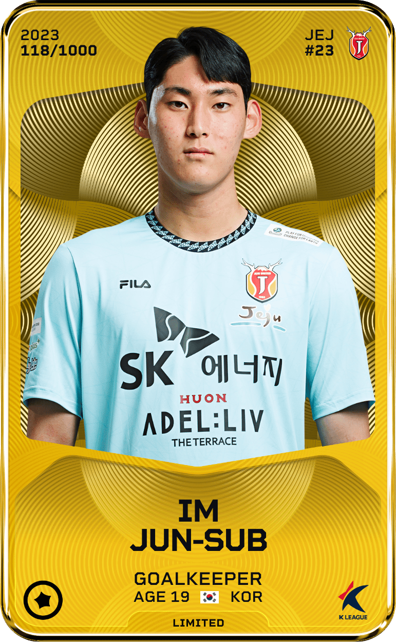 Im Jun-Sub  2023-24 • Limited 118/1000