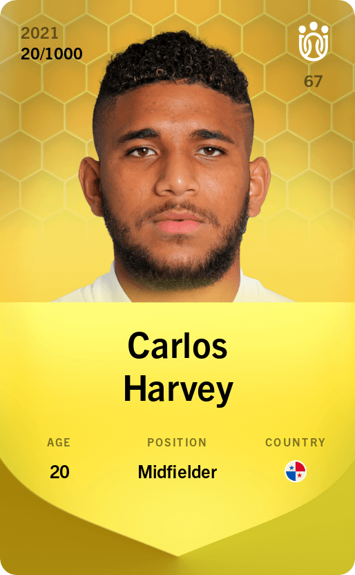 Carlos Harvey 2021-22 • Limited 20/1000