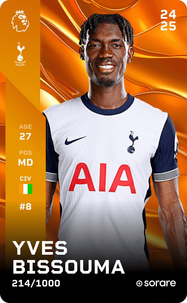 Yves Bissouma 2024-25 • Limited 214/1000