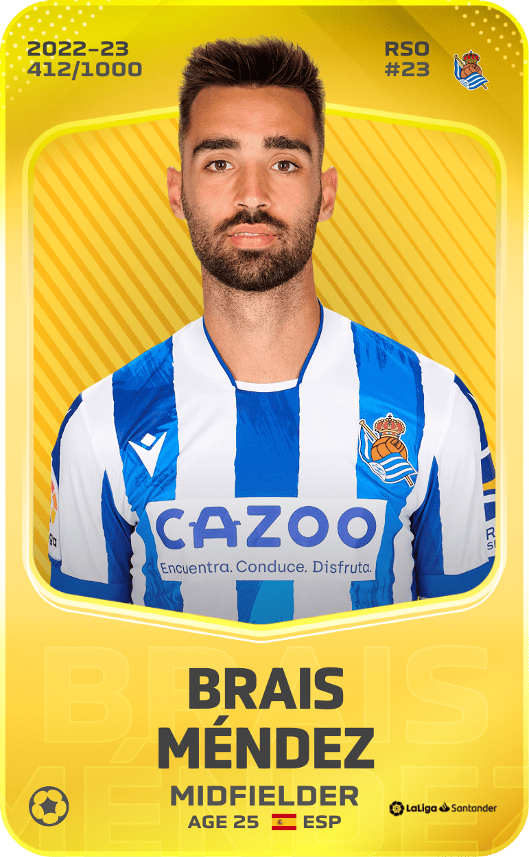 Brais Méndez 2022-23 • Limited 412/1000