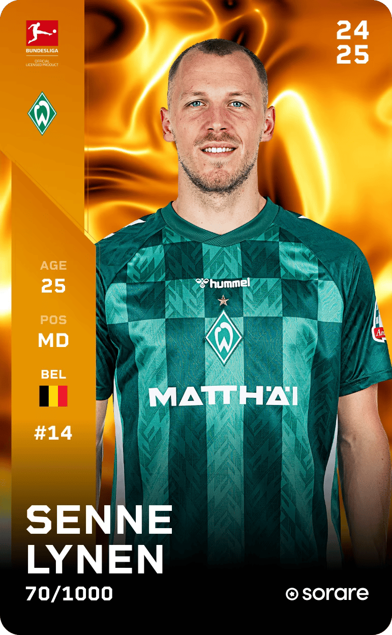 Senne Lynen 2024-25 • Limited 70/1000