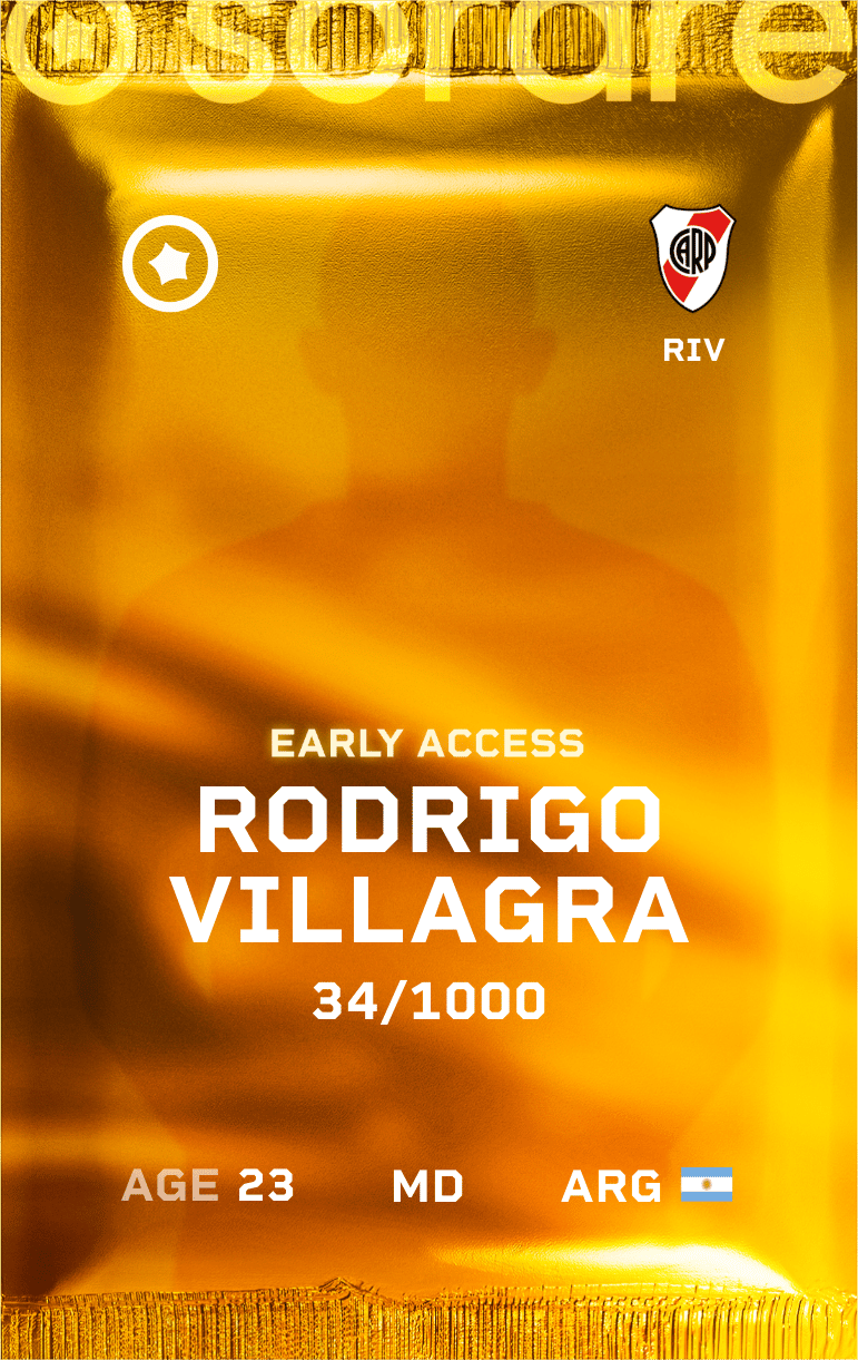 Rodrigo Villagra 2025-26 • Limited 34/1000