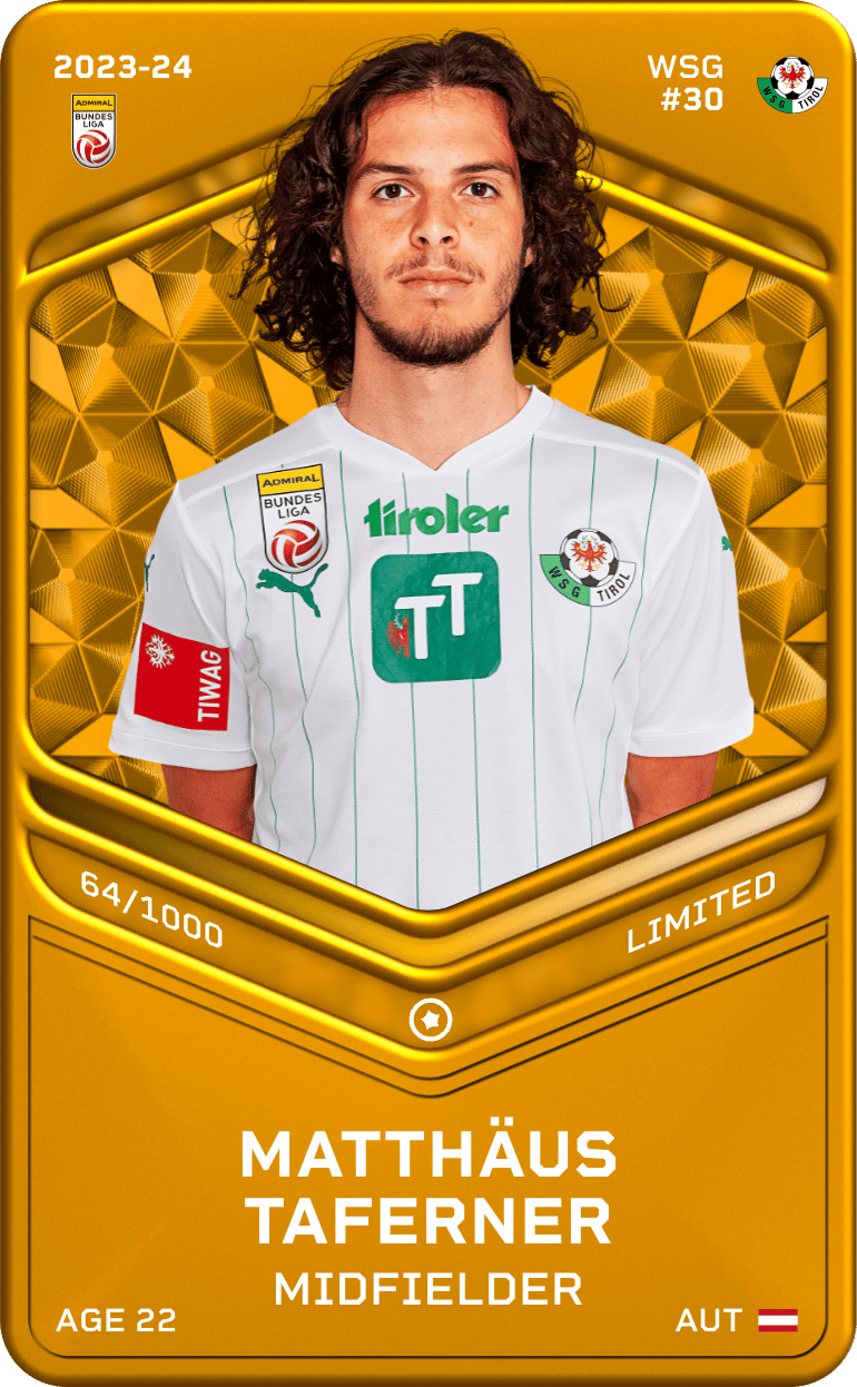 Matthäus Taferner 2023-24 • Limited 64/1000