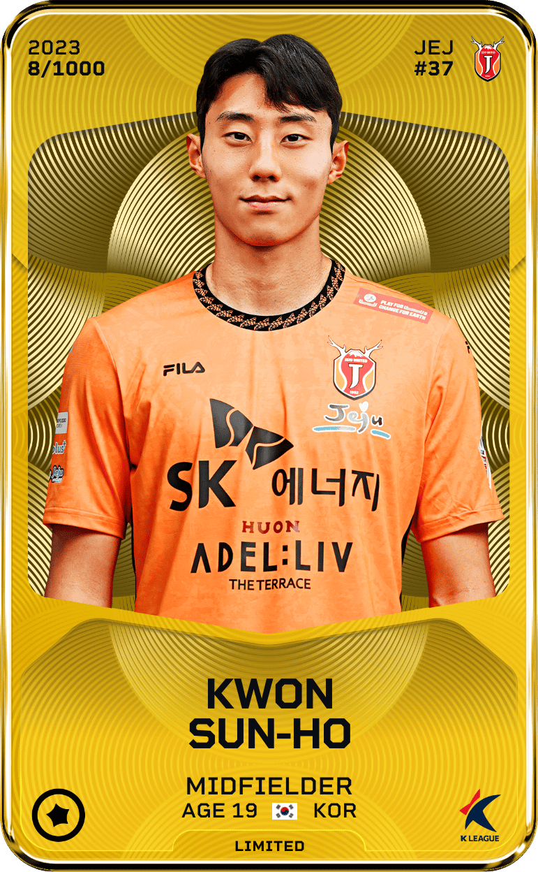 Kwon Sun-Ho 2023-24 • Limited 8/1000