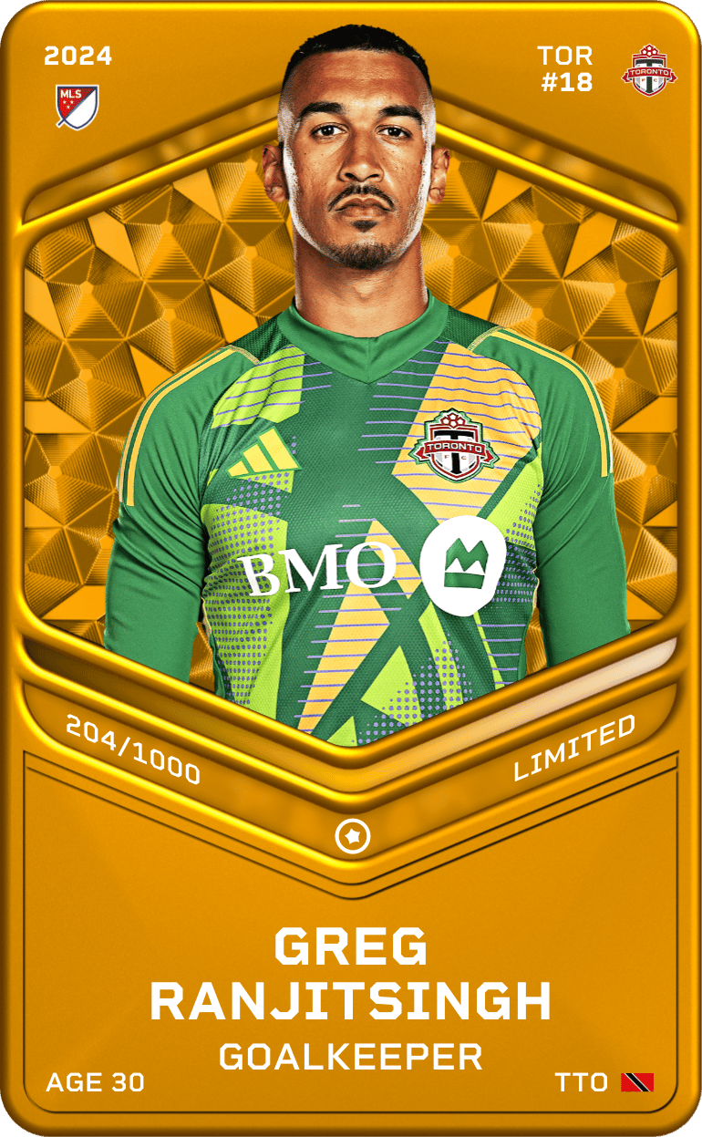 Greg Ranjitsingh 2024-25 • Limited 204/1000