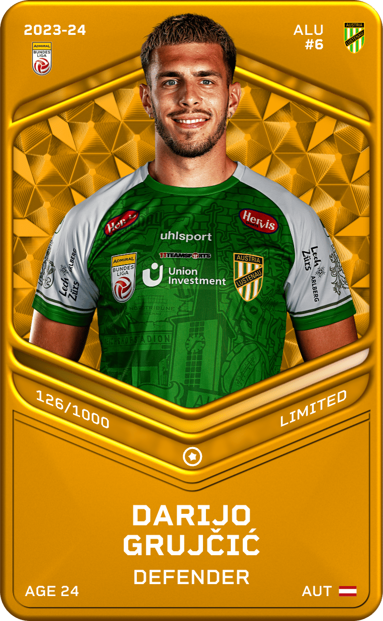 Darijo Grujčić 2023-24 • Limited 126/1000
