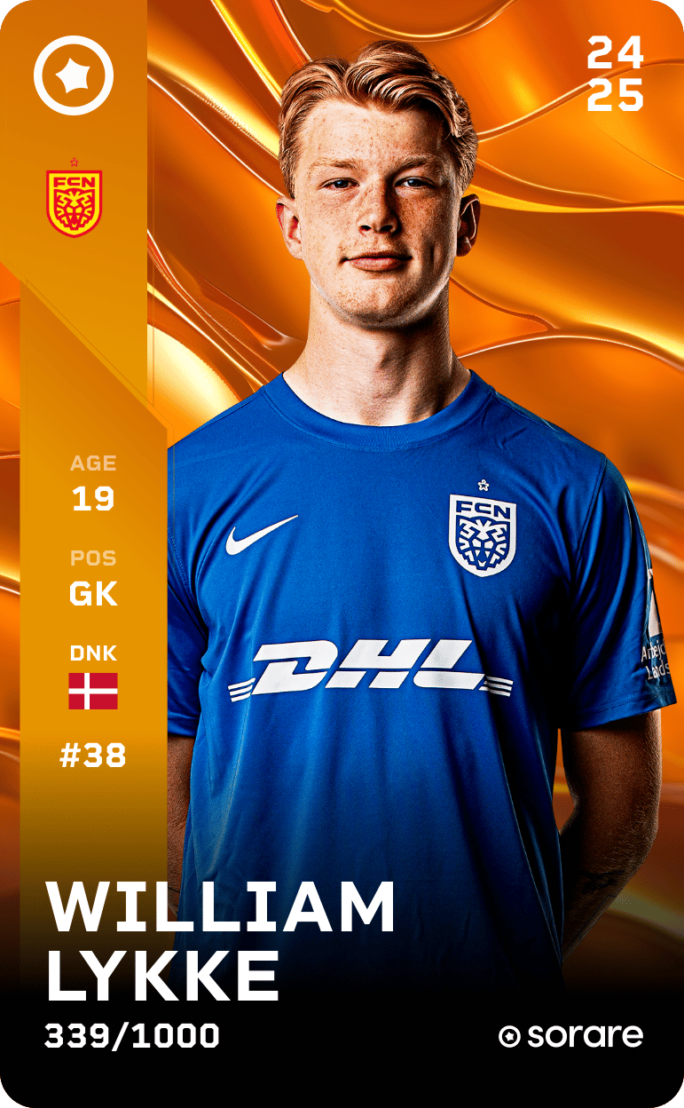 William Lykke 2024-25 • Limited 339/1000
